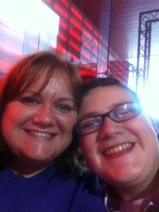 Photo of mum and son