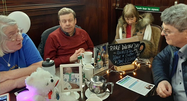 People around a bar table