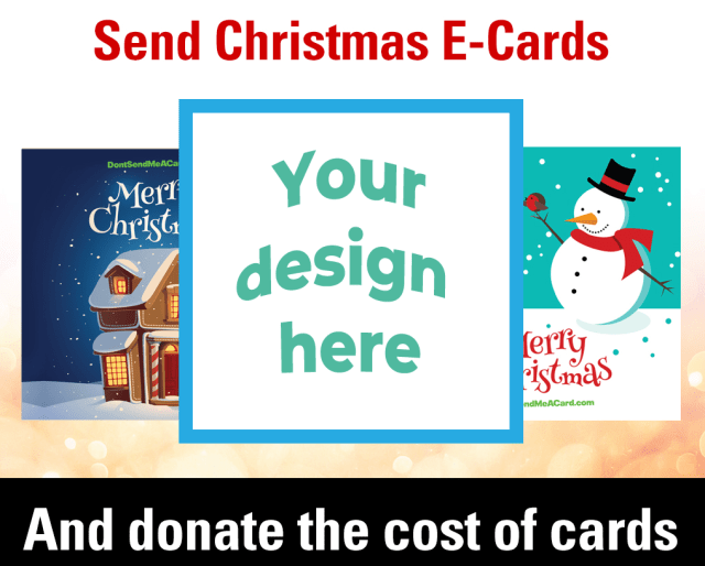 Your design here card demonstration